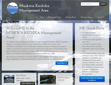 Tablet Screenshot of muskwa-kechika.com